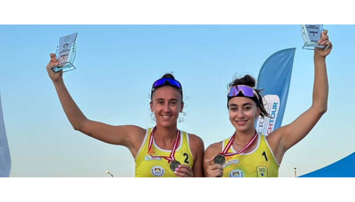 Merve Çelebi birincilik kürsüsünde
