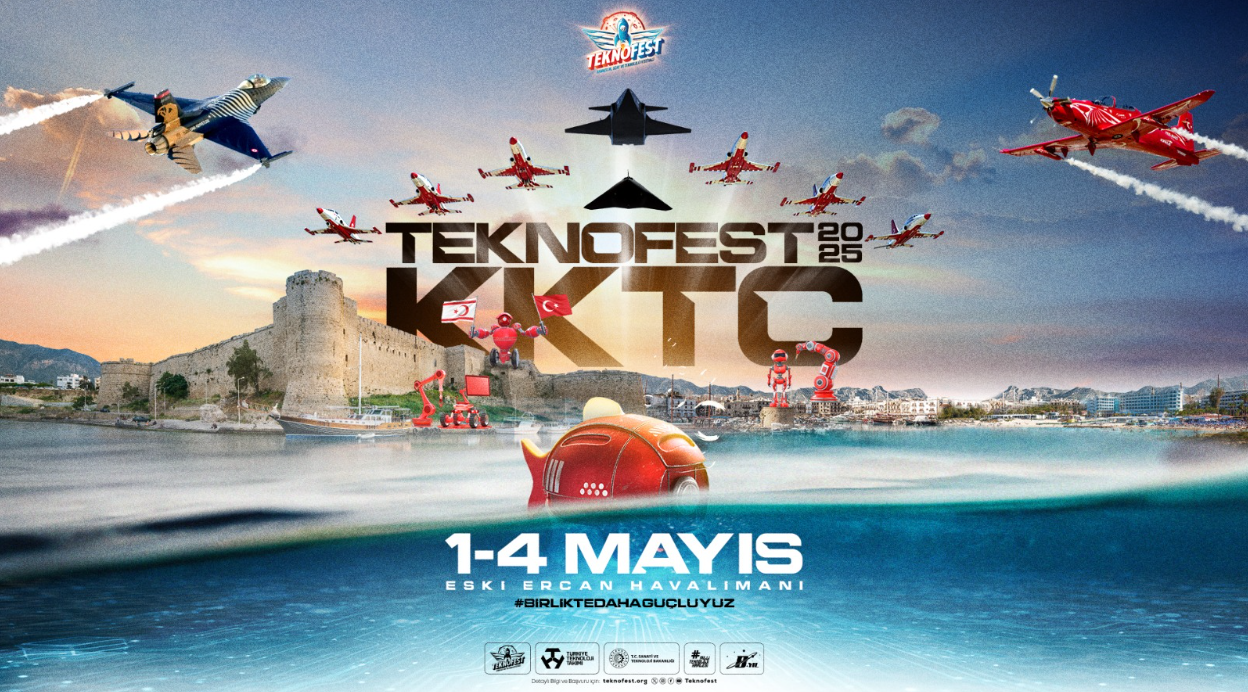 TEKNOFEST KKTC, 1-4 Mayıs’ta Ercan Havalimanı’nda düzenlenecek