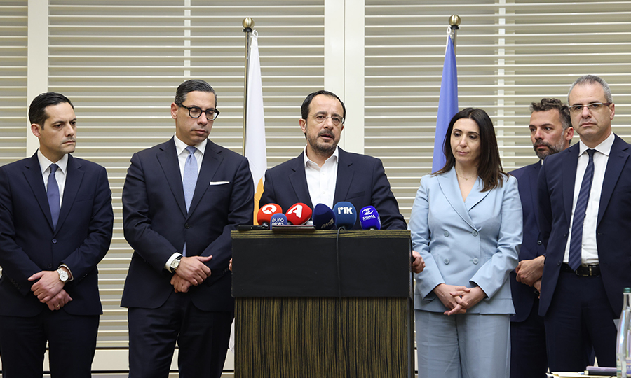 Hristodulidis zirvenin ardından açıklamada bulundu