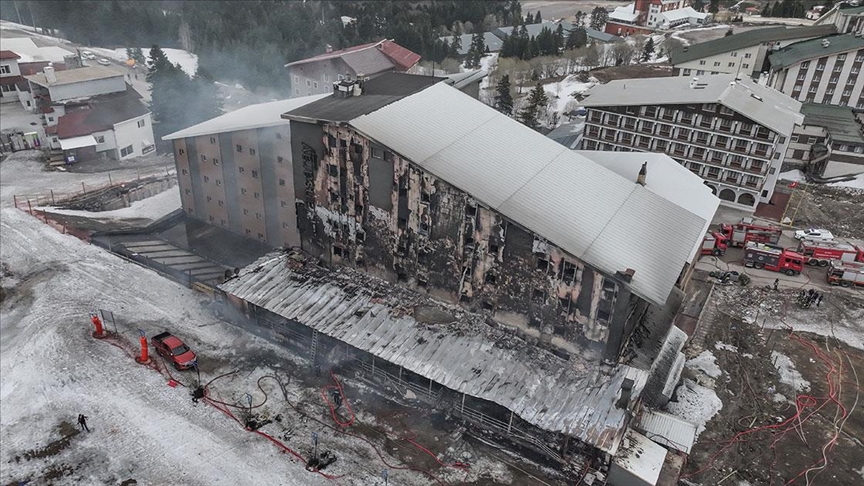 Uludağ’daki otel yangın.. Gözaltı sayısı 5’e yükseldi