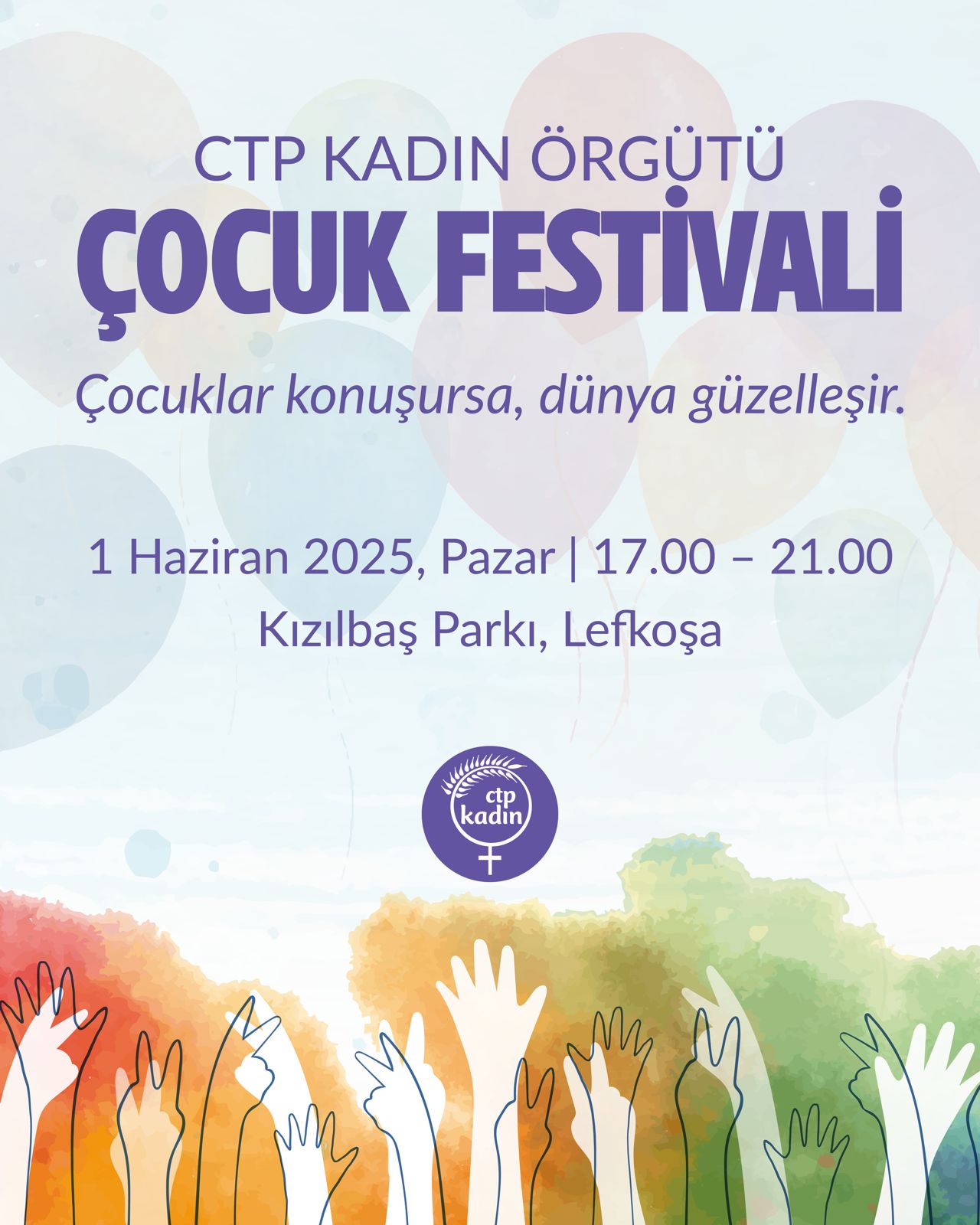 CTP Kadın Örgütü’nden Dünya Çocuk Günü etkinliği