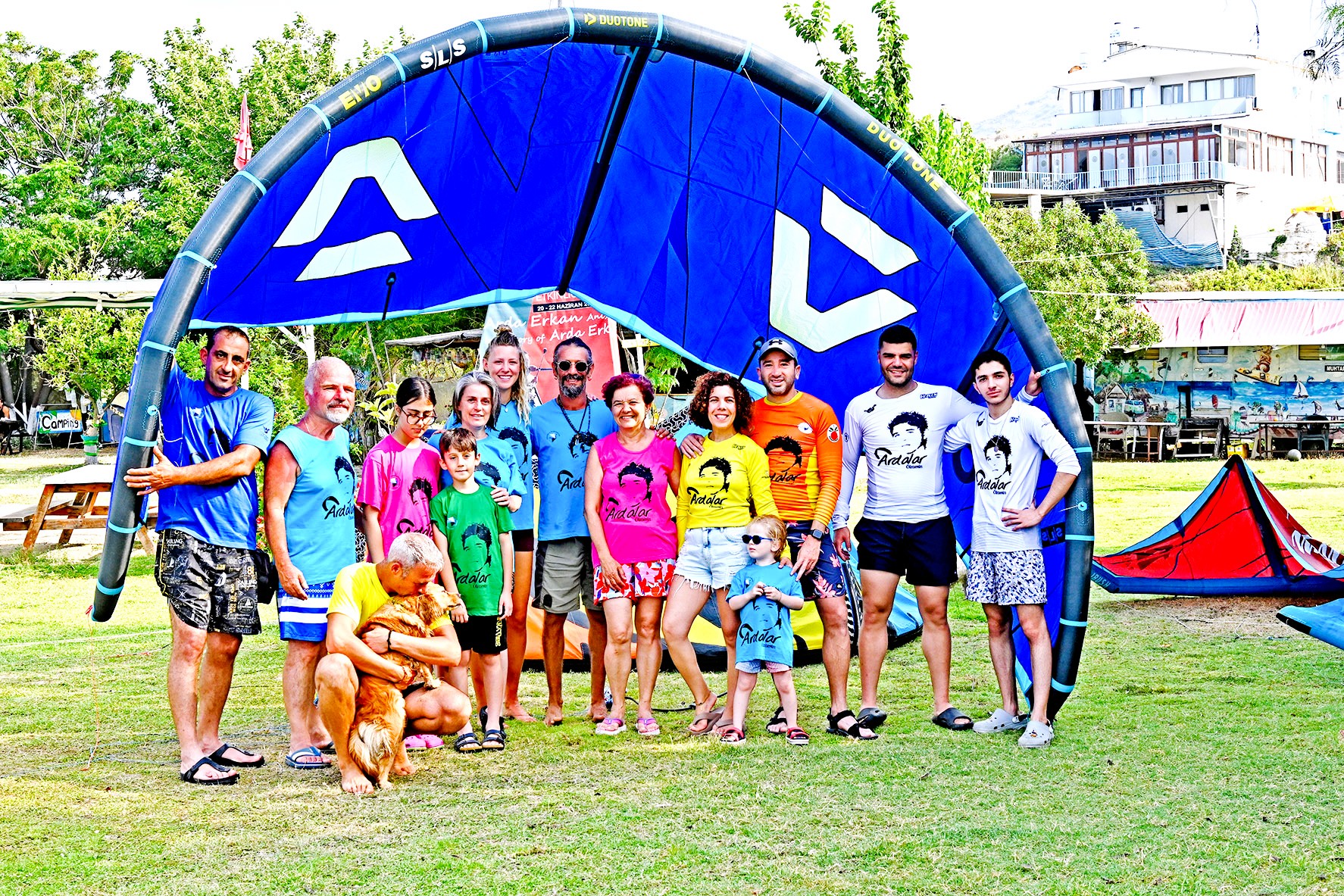 Arda Erkan anısına 11. Kite Surf etkinliği yapıldı