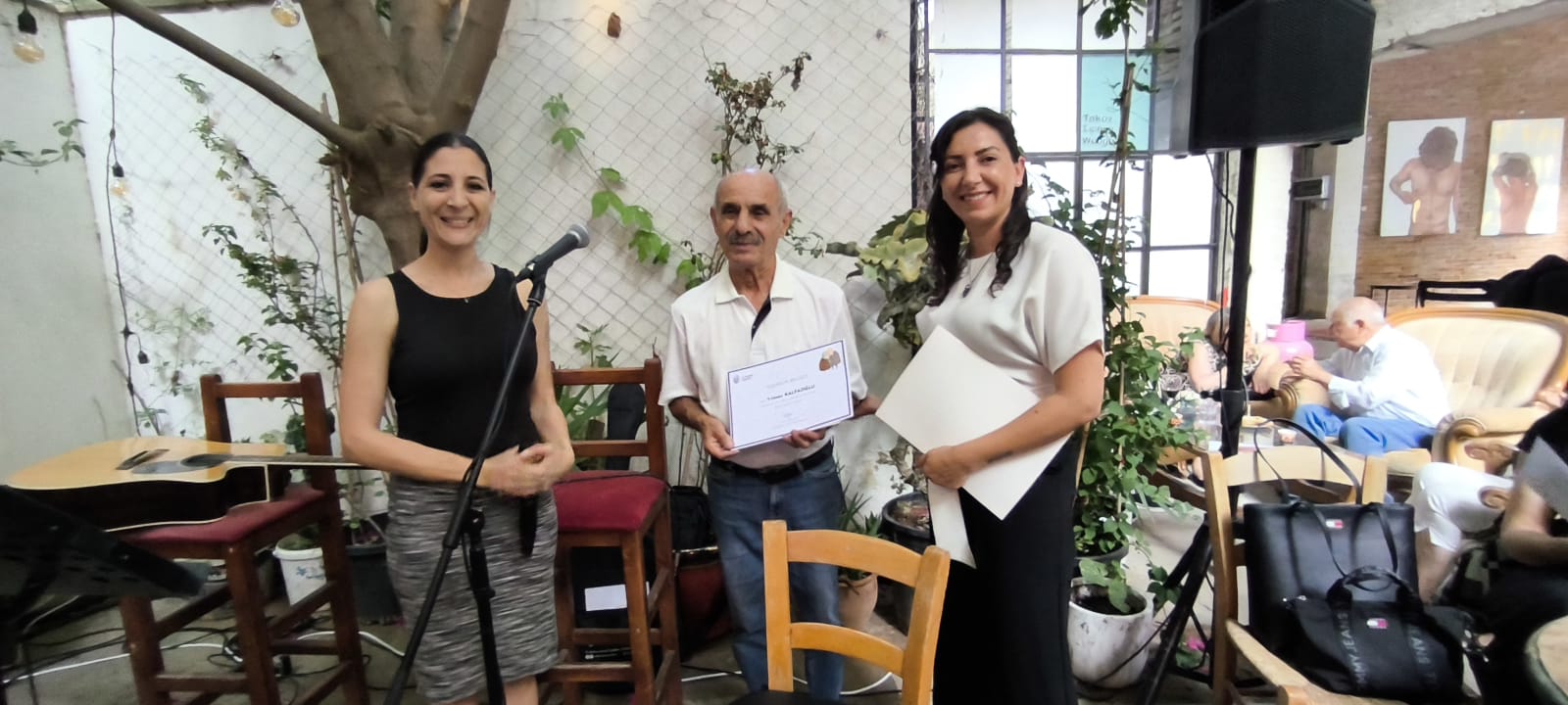 Yılmaz Kalfaoğlu’nun “O Beyaz Gitar” kitabı tanıtıldı
