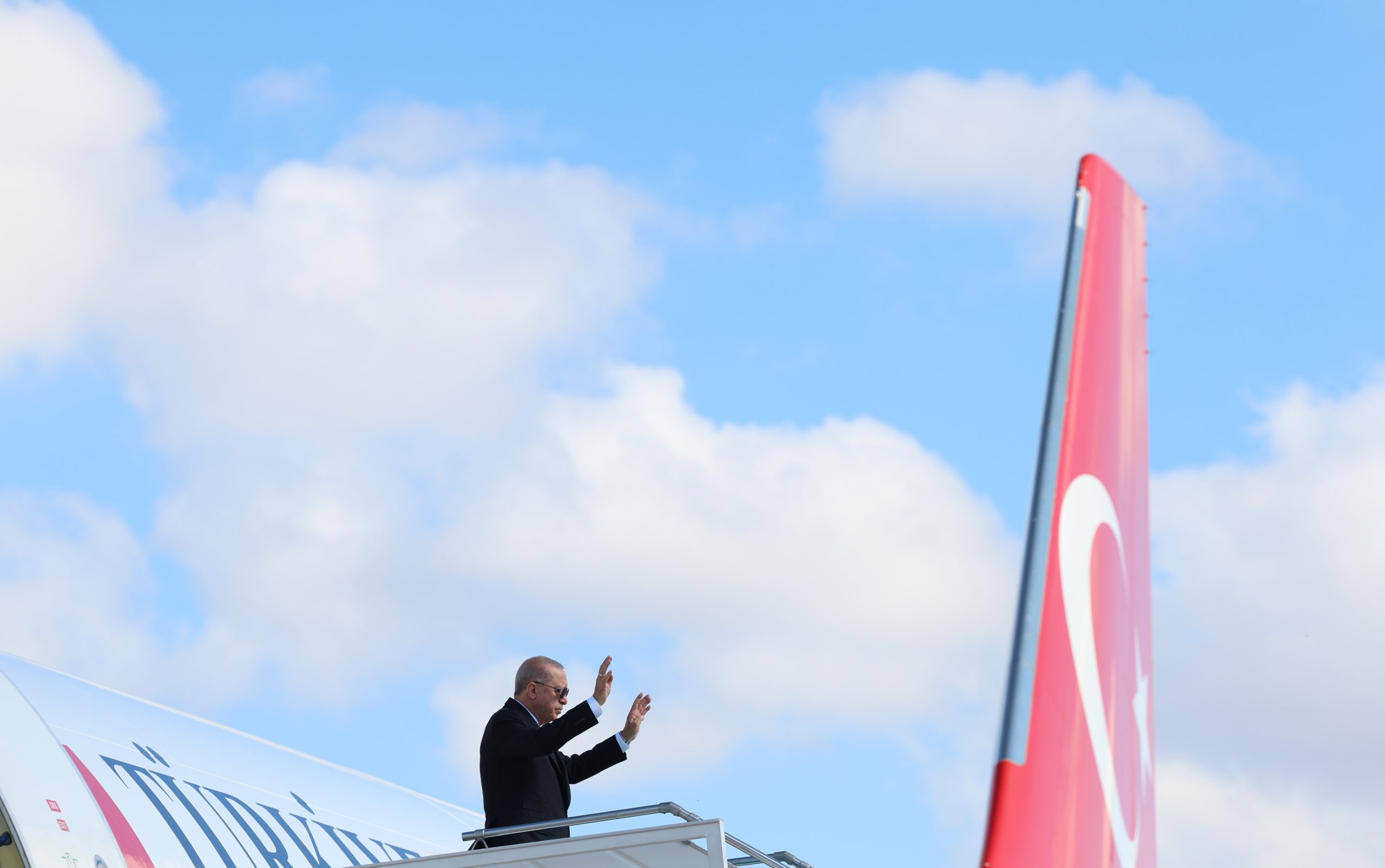 TC Cumhurbaşkanı Erdoğan, Azerbaycan’a gitti