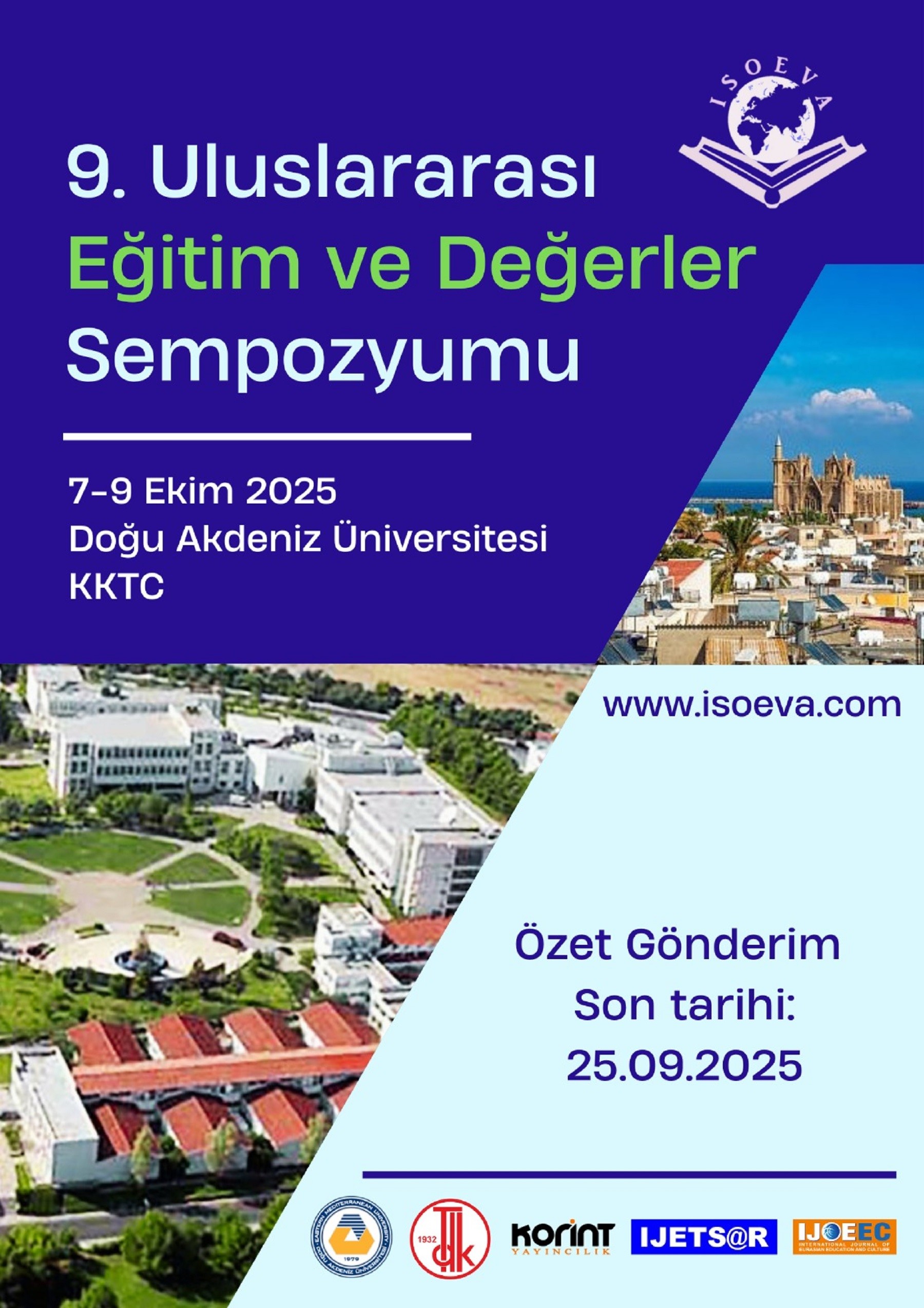 9. Uluslararası Eğitim ve Değerler Sempozyumu düzenlenecek