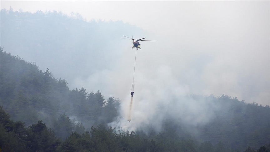 Kastamonu’daki yangının dumanı Ankara’ya kadar ulaştı