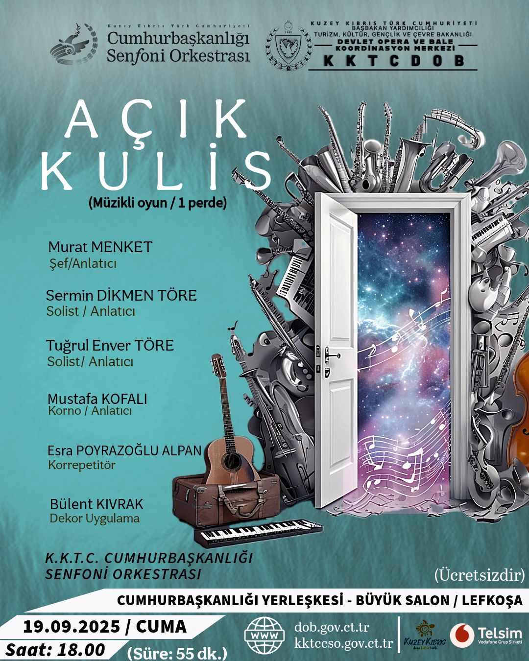 KKTC Devlet Opera ve Balesi 2025-2026 sanat sezonu cuma günü başlıyor