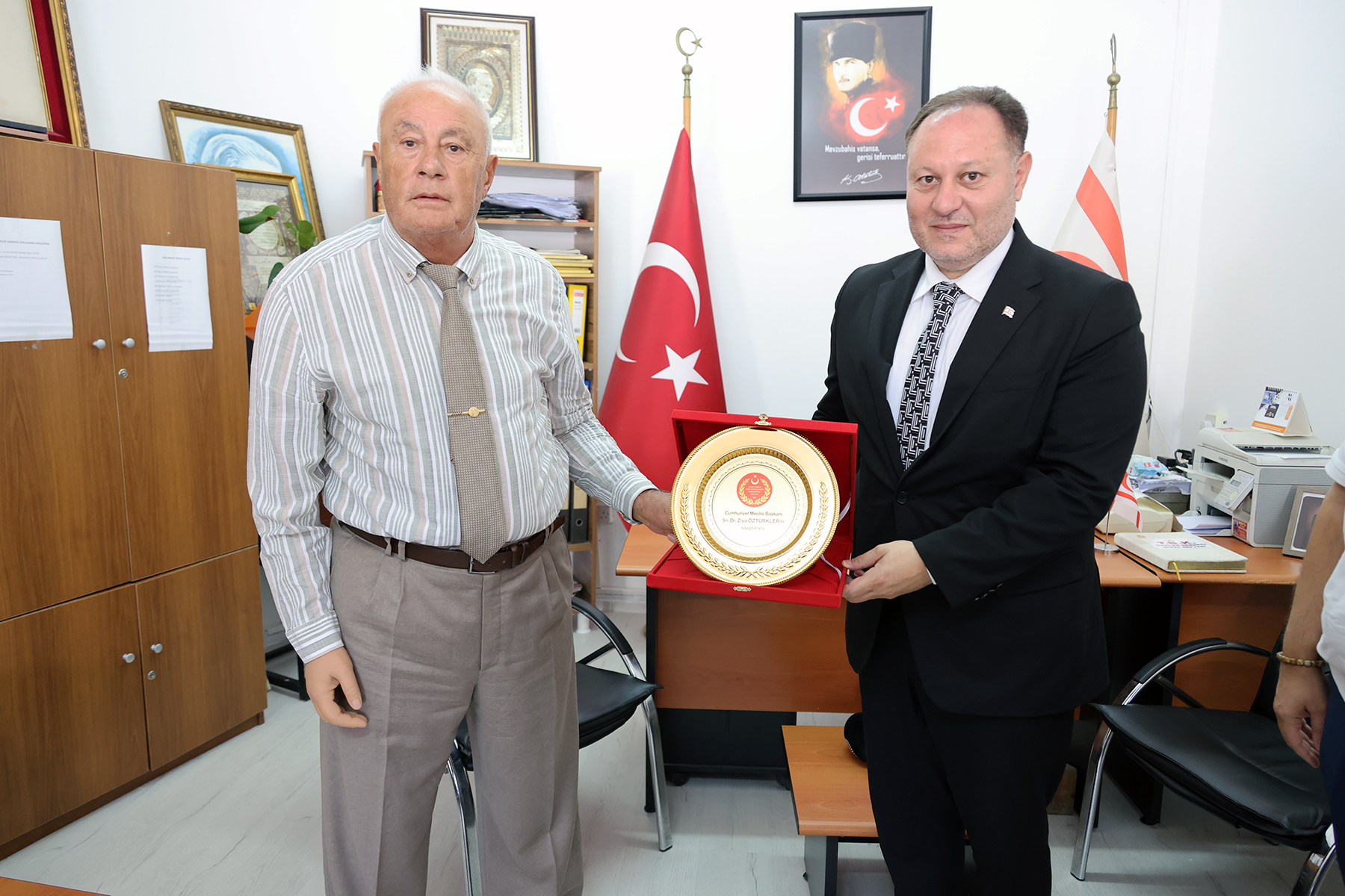 Öztürkler TBK Gaziler Derneği’ni ziyaret etti