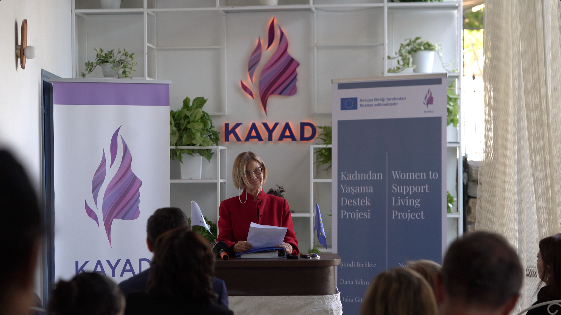 KAYAD’ın “Kadından Yaşama Destek Projesi” tanıtıldı