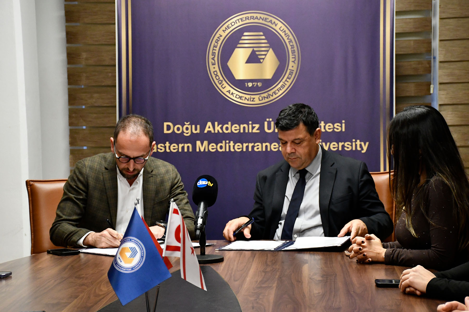 DAÜ ile Kuzey Kıbrıs Turkcell arasında protokol yapıldı