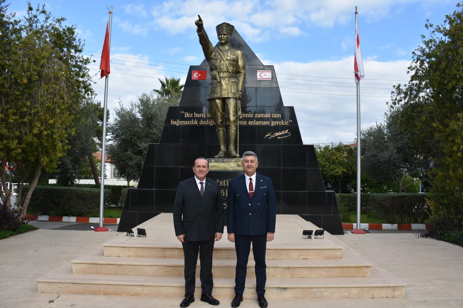 Ataoğlu Sivil Savunma Teşkilatı’nı ziyaret etti