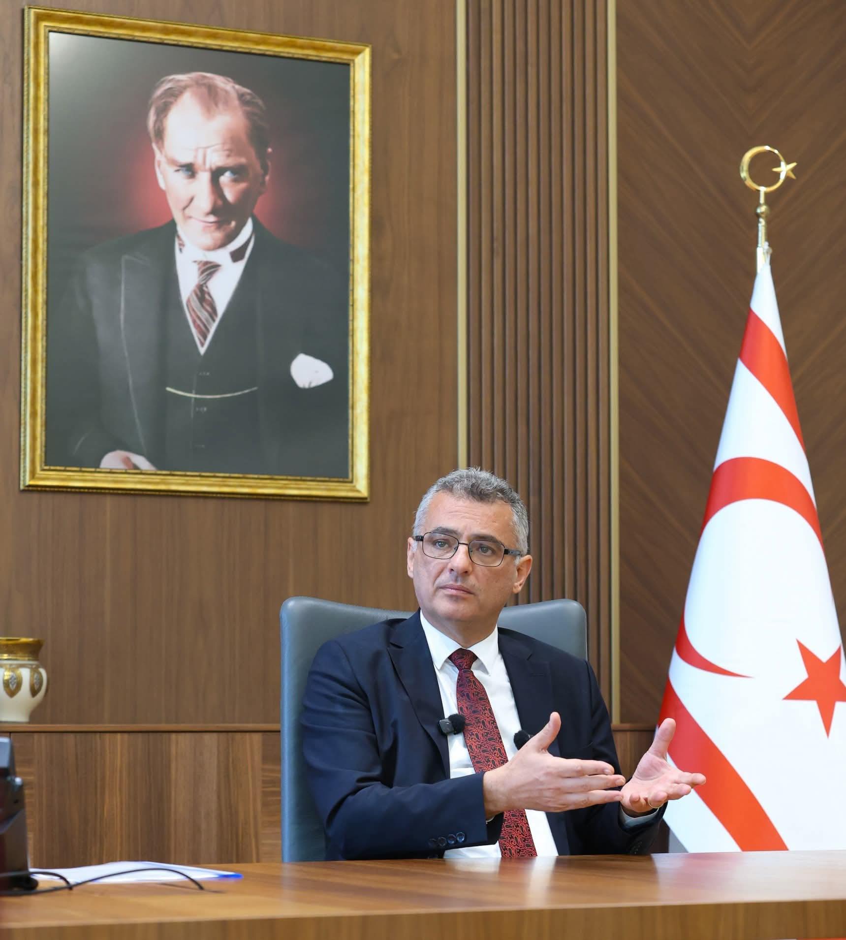Cumhurbaşkanı Erhürman: “Görüşmeye hazırız”