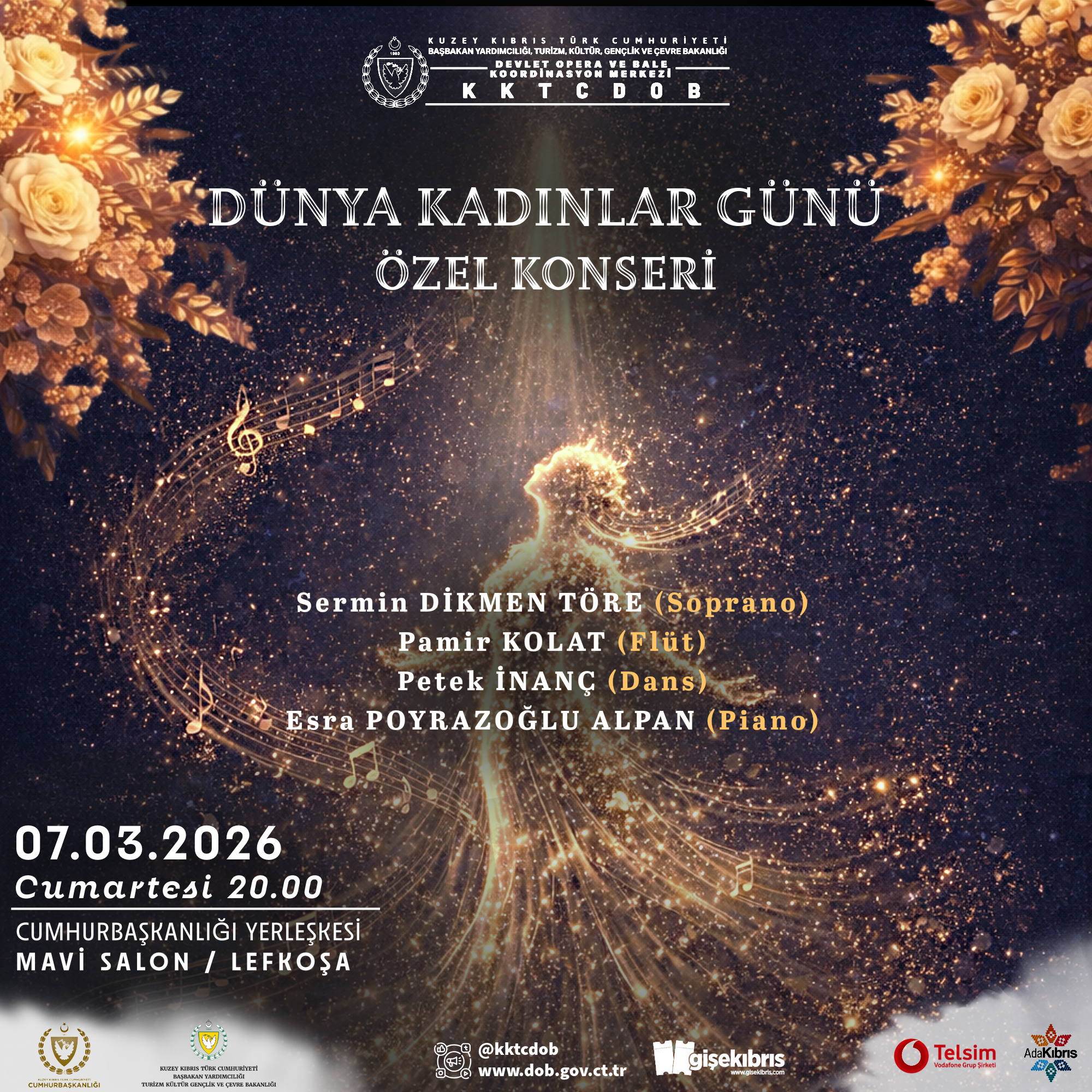 KKTCDOB’dan Dünya Kadınlar Günü’ne özel konser