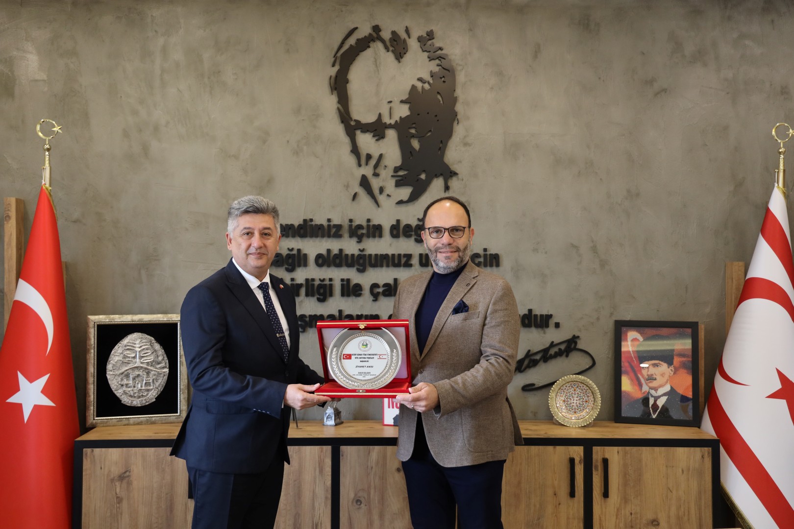 Sivil Savunma Teşkilatı Başkanı Balaban’dan Sadıkoğlu’na ziyaret
