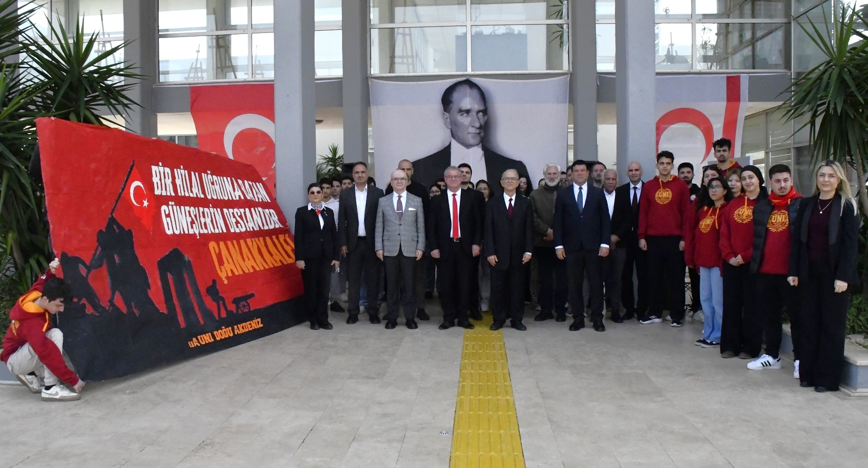 DAÜ’de Çanakkale Zaferi’nin 111. yılına özel anma programı düzenlendi