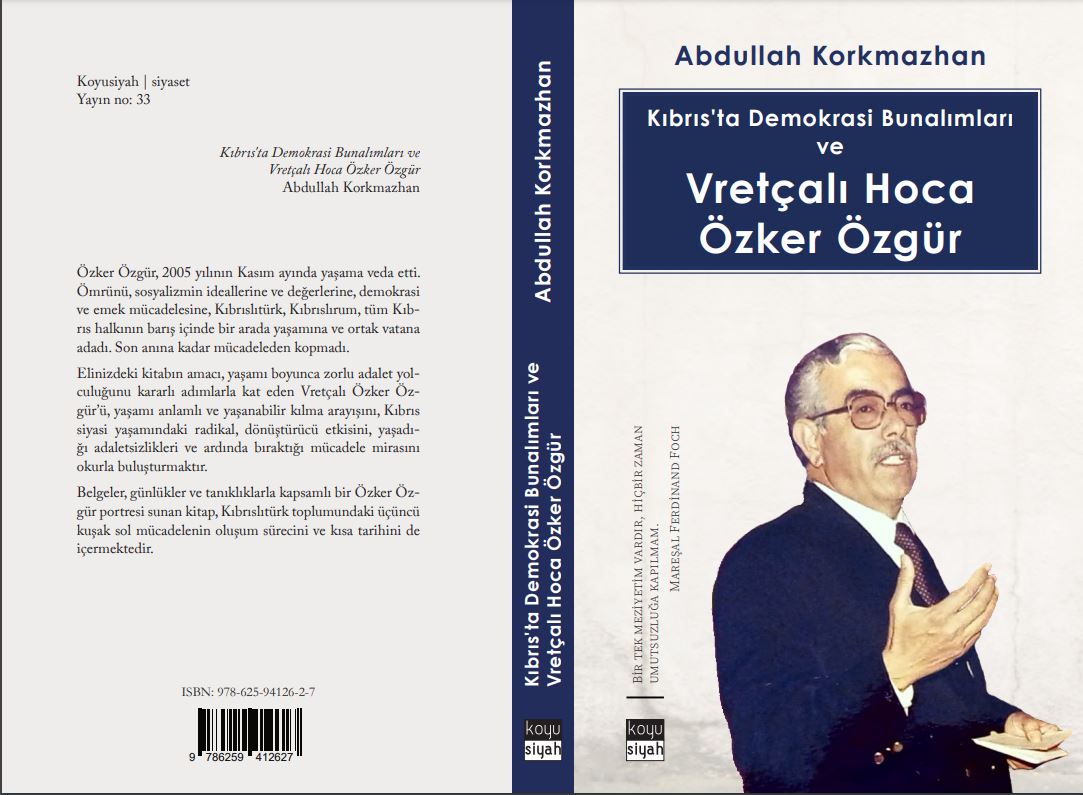 Korkmazhan’ın kitabı perşembe günü Londra’da tanıtılacak