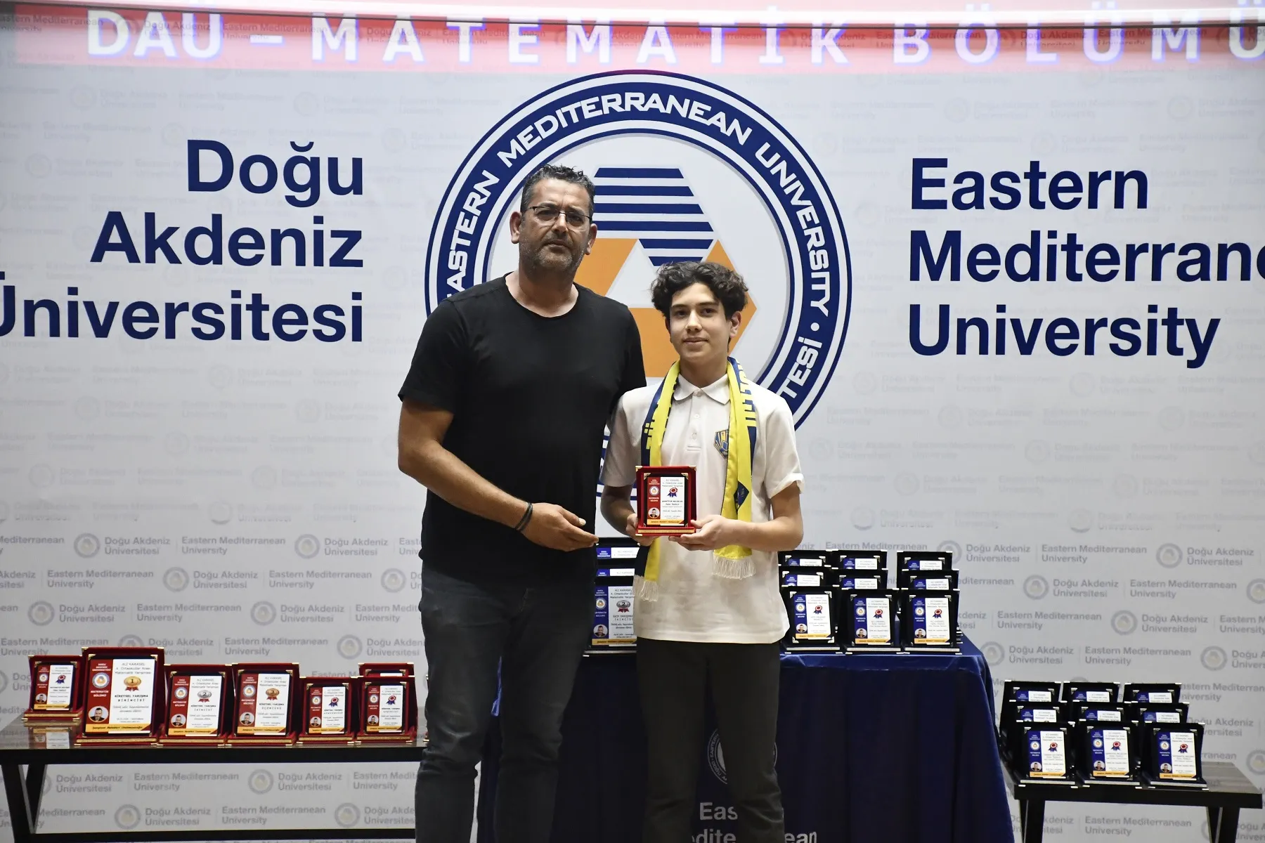 DAÜ 4. Ali Karasel Ortaokullar Arası Matematik Yarışması’nda ödüller verildi