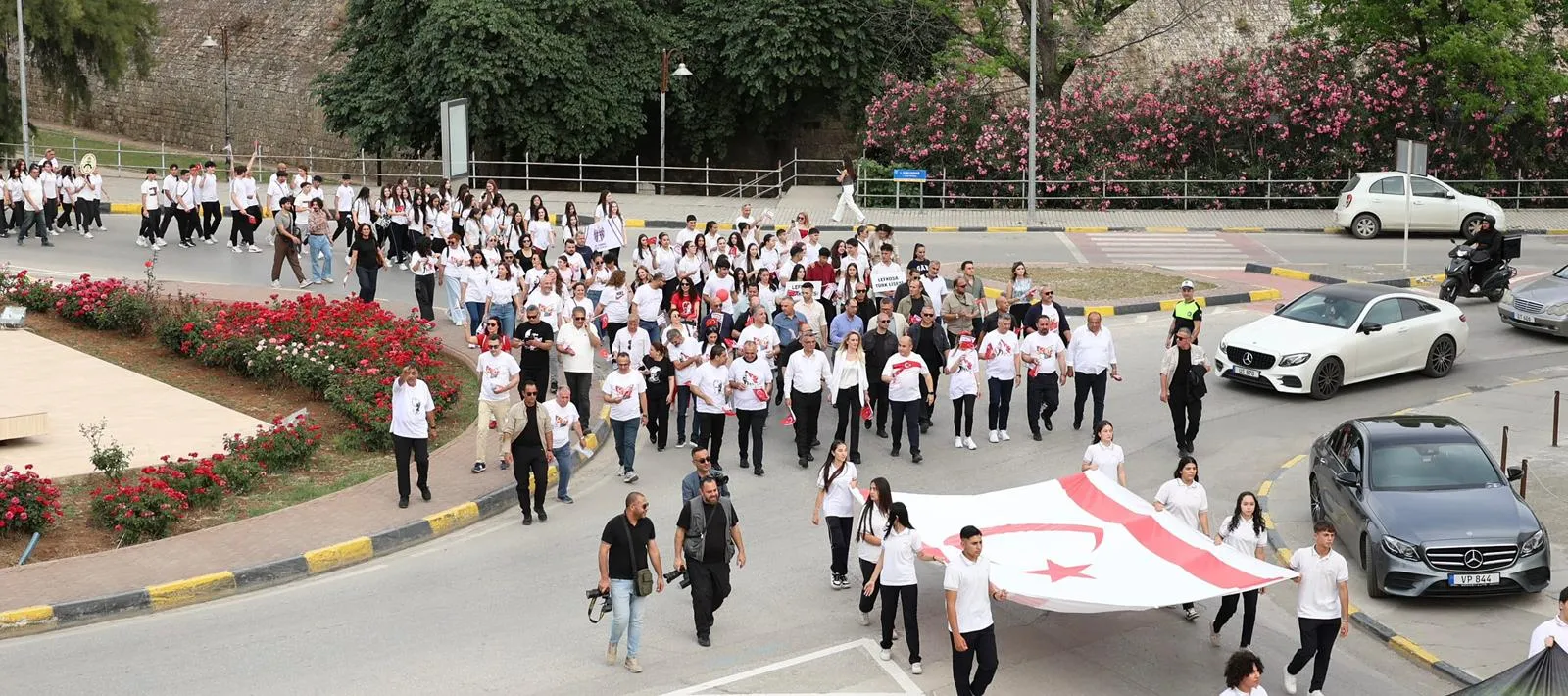 Lefkoşa’da 19 Mayıs kortej yürüyüşü yapıldı