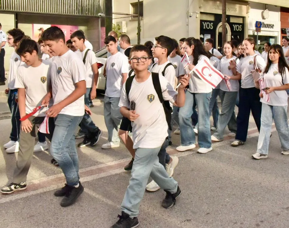 Lefkoşa’da 19 Mayıs kortej yürüyüşü yapıldı