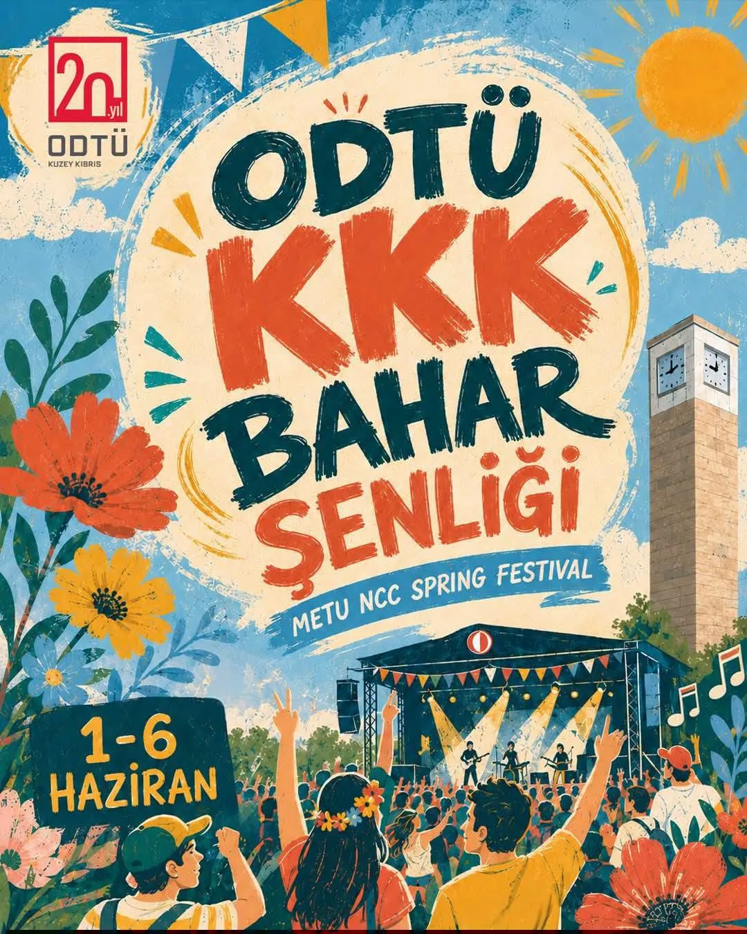 ODTÜ KKK Bahar Şenliği 1 Haziran’da başlıyor