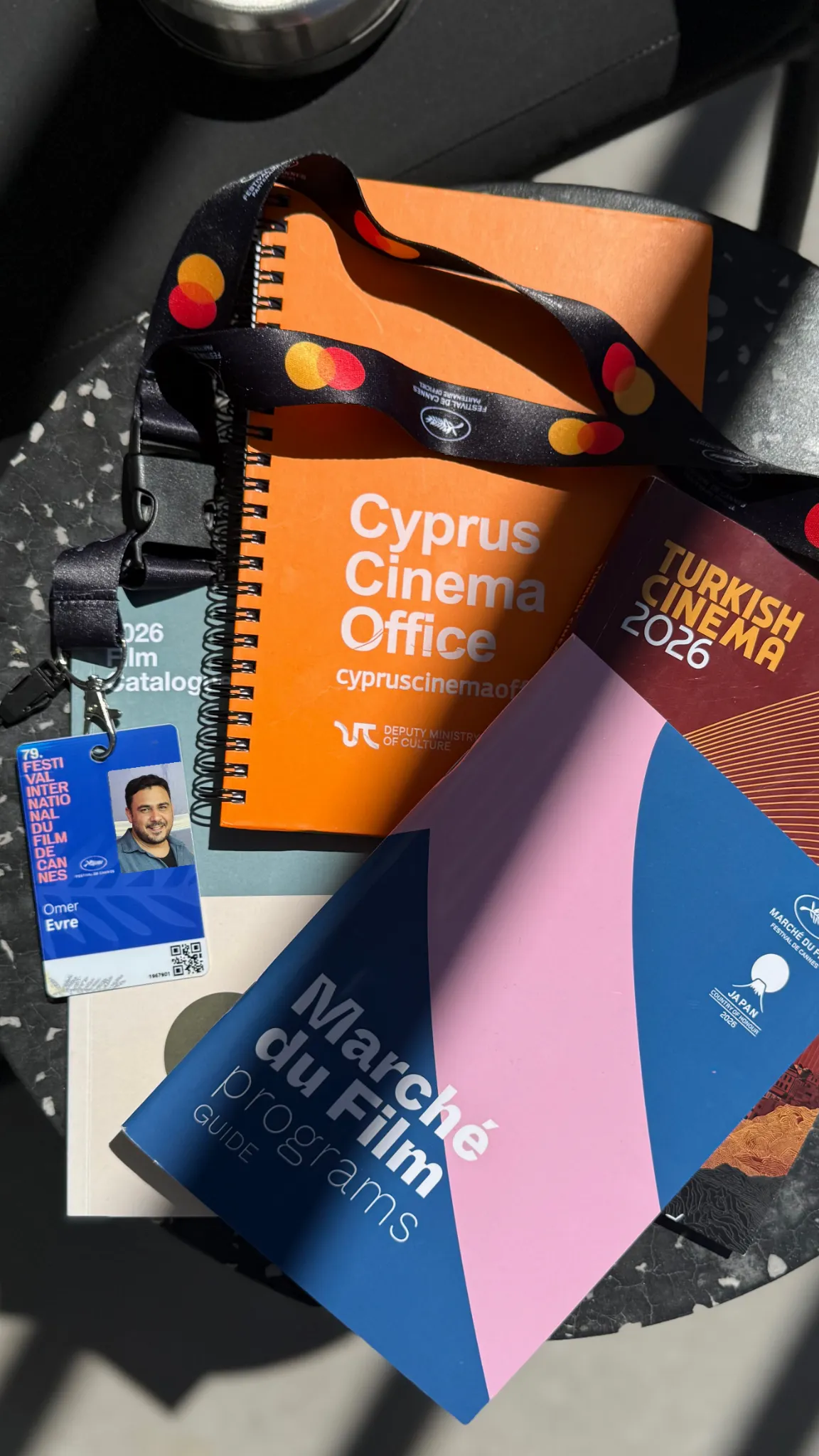Ömer Evre ve Hatice Tezcan Cannes’da Kıbrıs Türk Sinemasını temsil etti