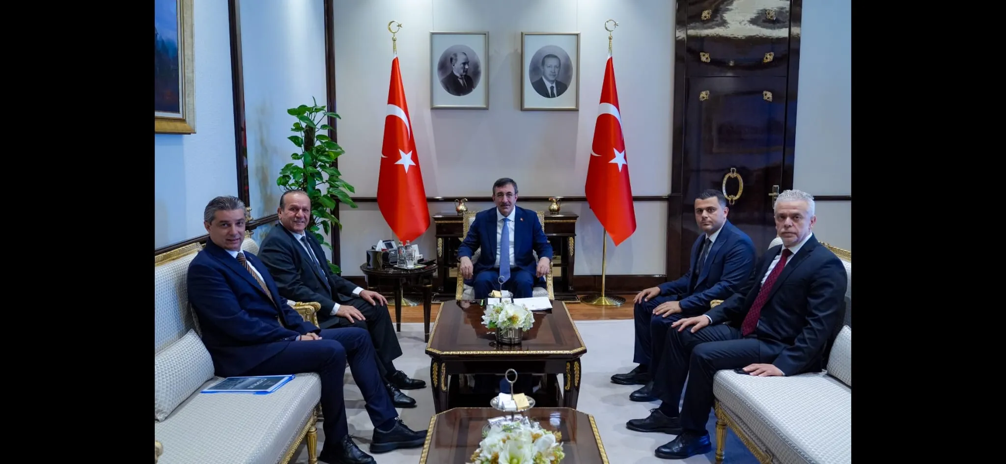 Ataoğlu, Cevdet Yılmaz’la görüştü