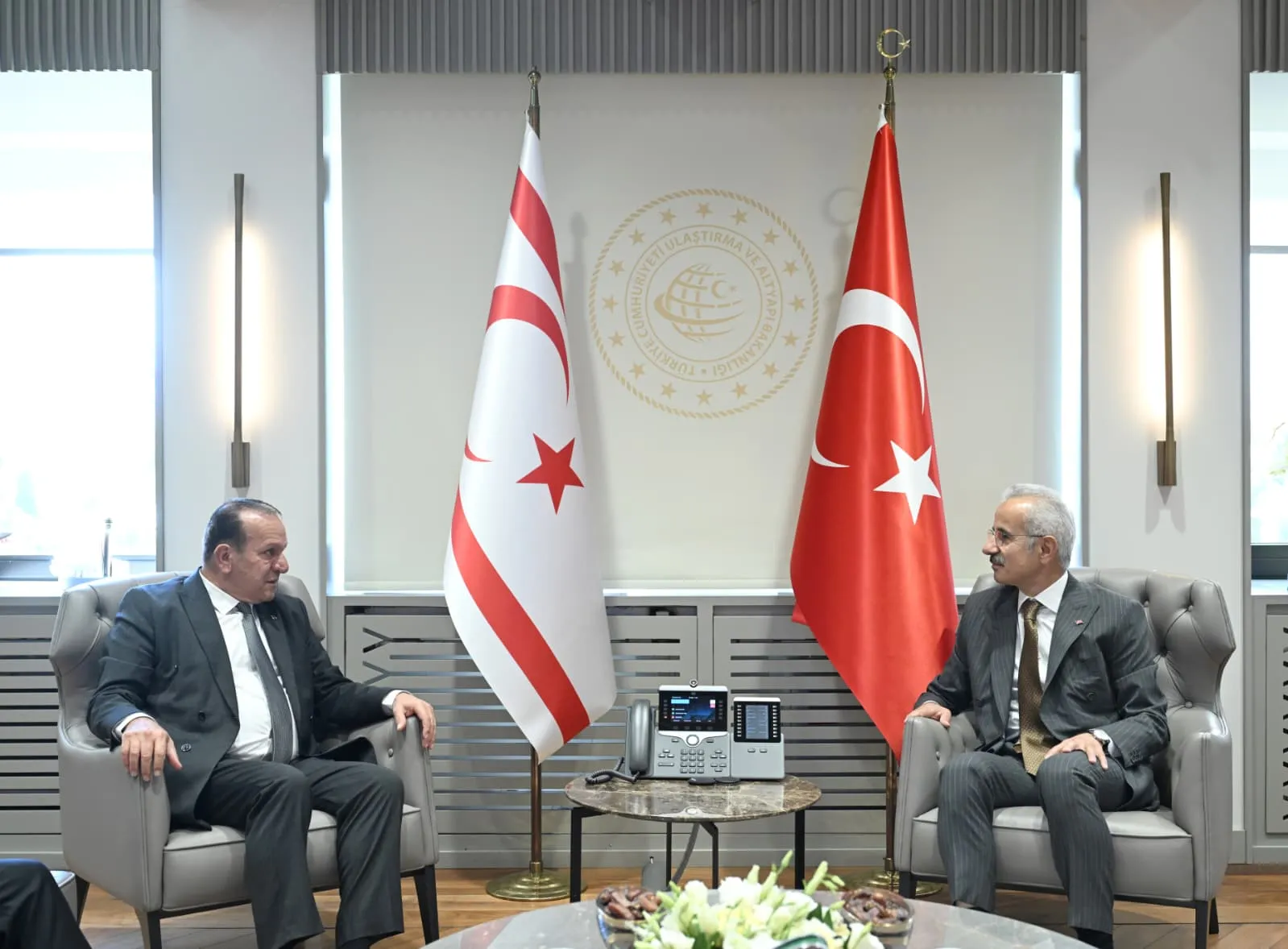 Ataoğlu ve Arıklı, Uraloğlu'nu ziyaret etti