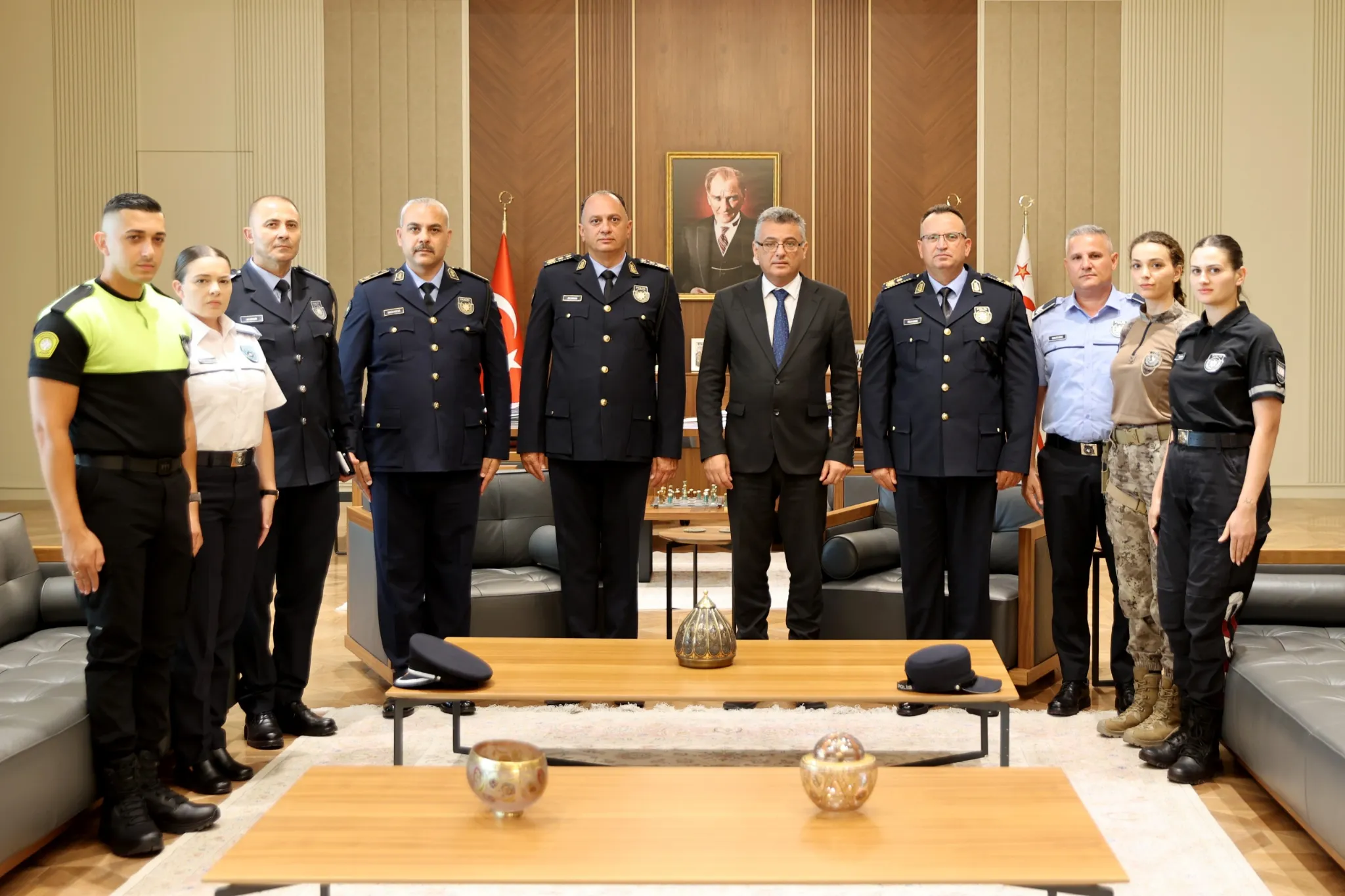 Cumhurbaşkanı Erhürman: " Polis Teşkilatı’nın varlığı toplumda büyük bir güven kaynağıdır"