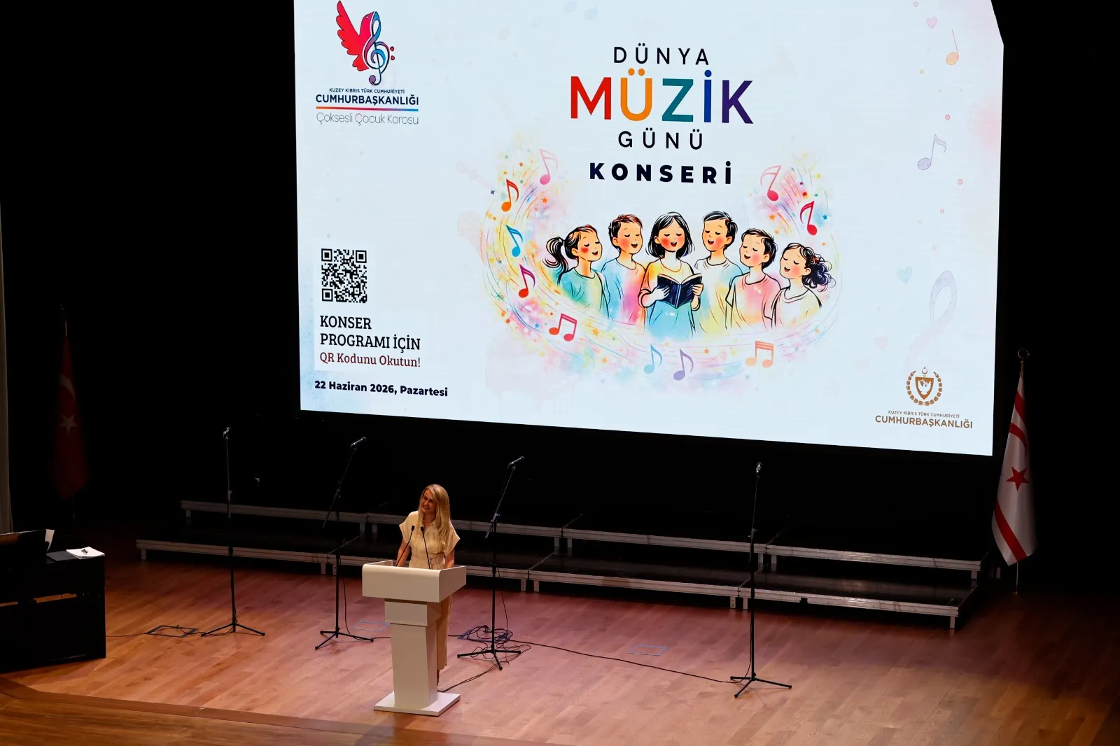 Cumhurbaşkanlığı Çoksesli Çocuk Korosu ilk konserini verdi