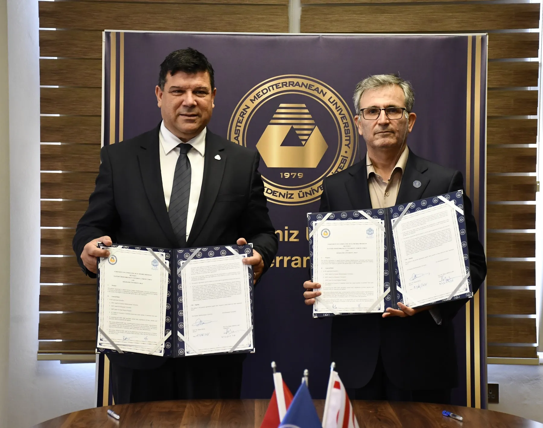 DAÜ ile Kharazmı Üniversitesi arasında çift diploma programı protokolü imzalandı