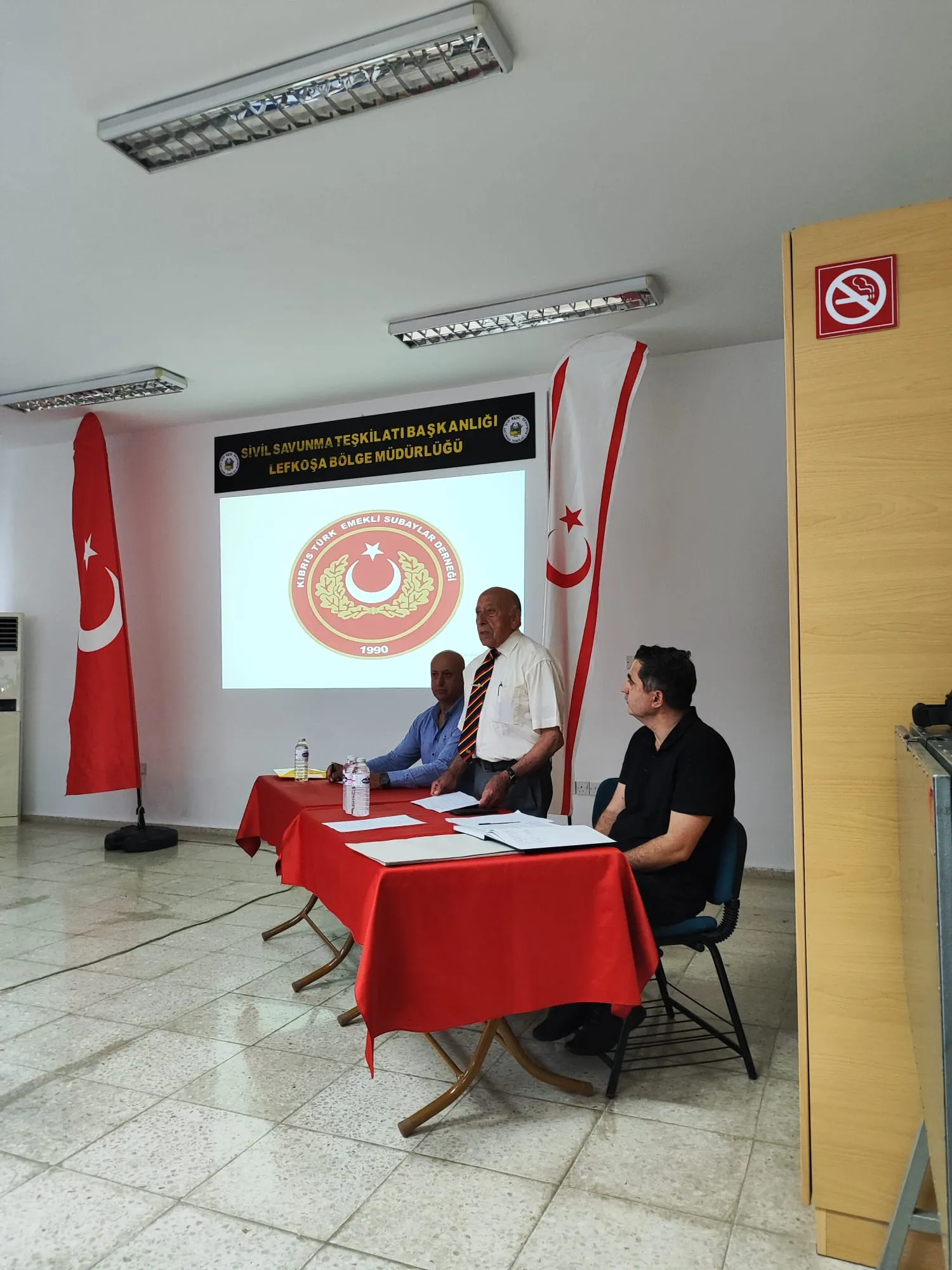 Kıbrıs Türk Emekli Subaylar Derneği Başkanı Bülent Ecevit oldu