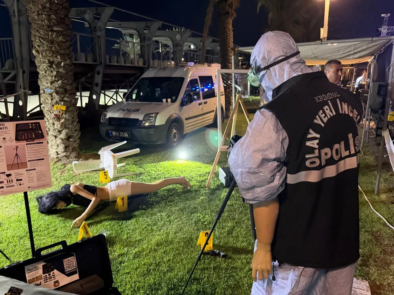 Polis örgütünün 62’nci kuruluş yıl dönümü etkinlikleri İskele’de devam etti