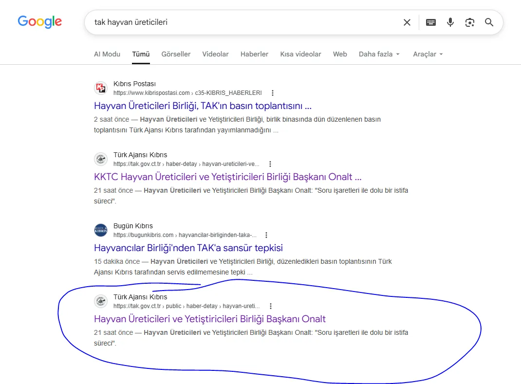 TAK’tan Hayvan Üreticileri ve Yetiştiricileri Birliği’nin iddialarına yanıt