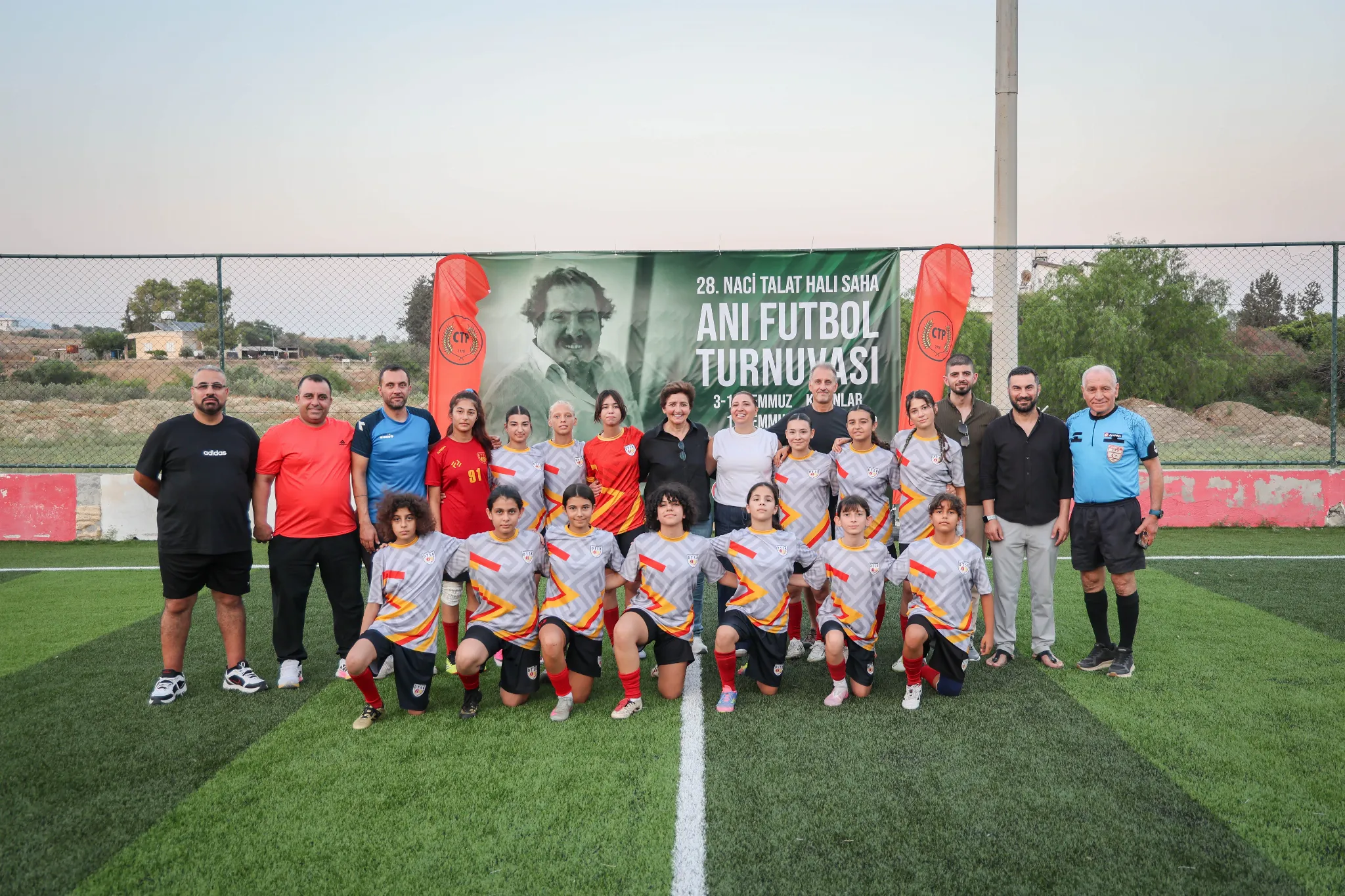 28’inci Naci Talat Halı Saha Anı Futbol Turnuvası başladı