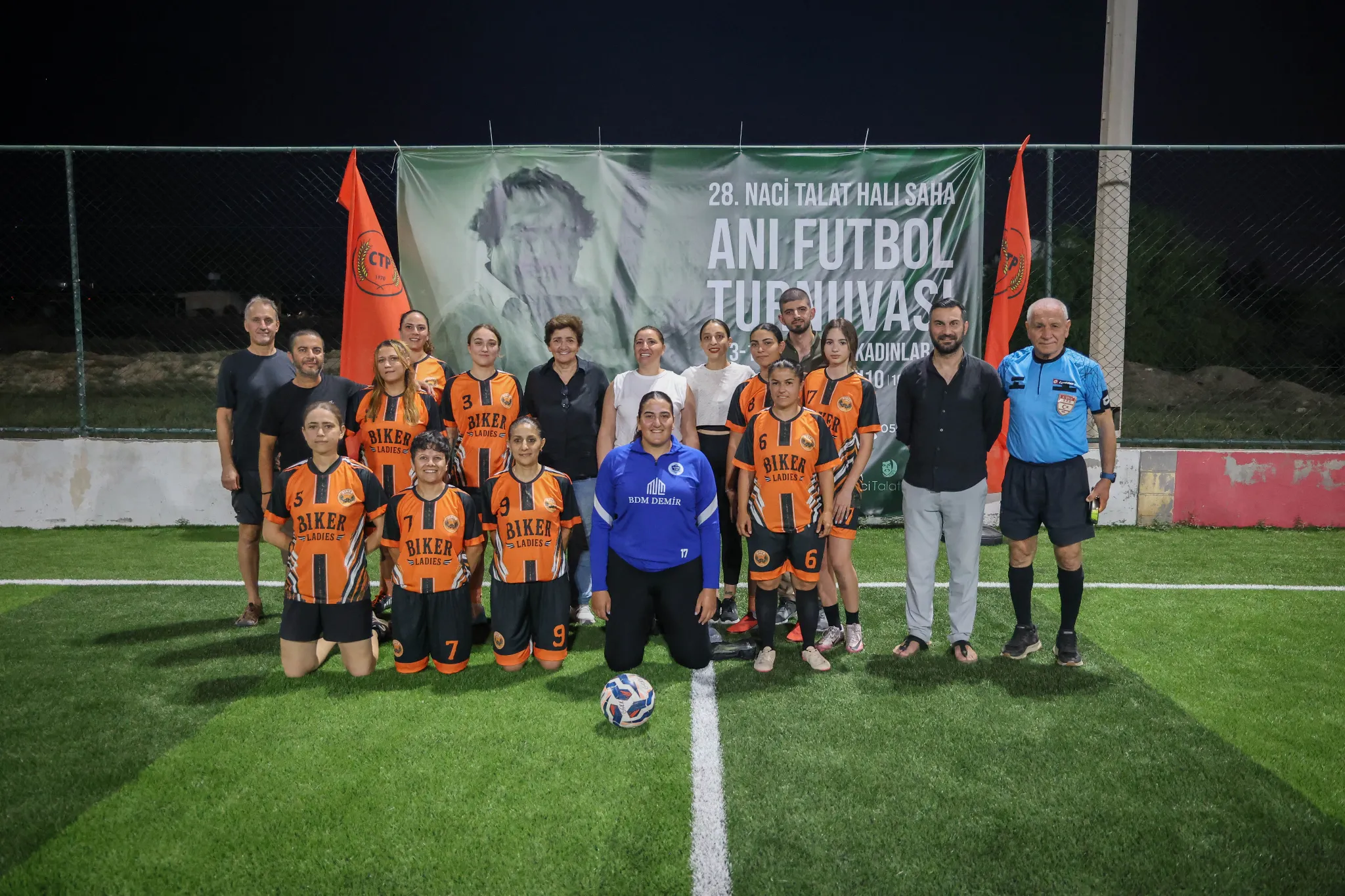 28’inci Naci Talat Halı Saha Anı Futbol Turnuvası başladı